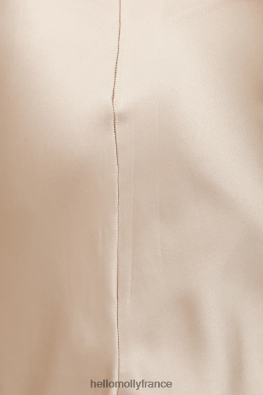 Hello Molly sentir comme rire robe midi en satin beige vêtements 40222H6901