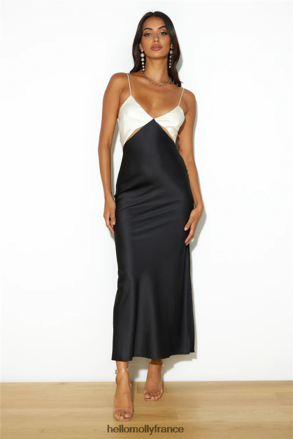 Hello Molly vêtements runaway nico robe nuisette sable noir 40222H4756