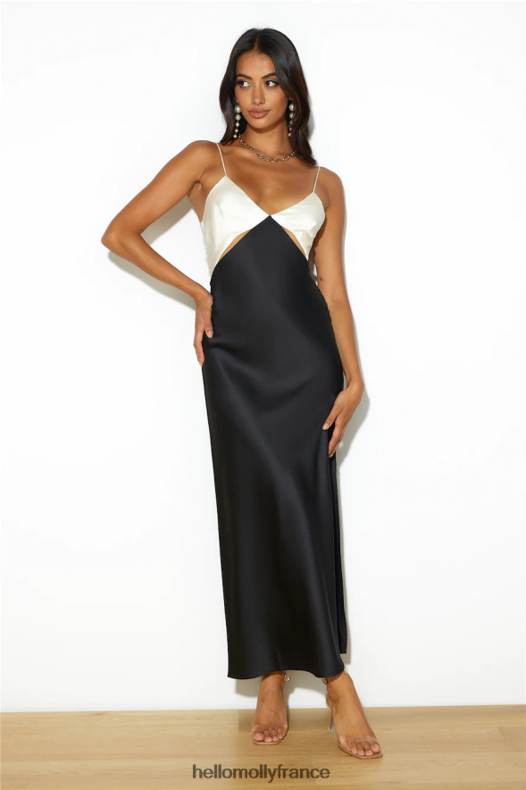 Hello Molly vêtements runaway nico robe nuisette sable noir 40222H4756