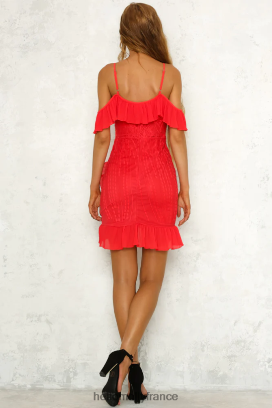 Hello Molly robe de rêve somptueuse rouge vêtements 40222H7000