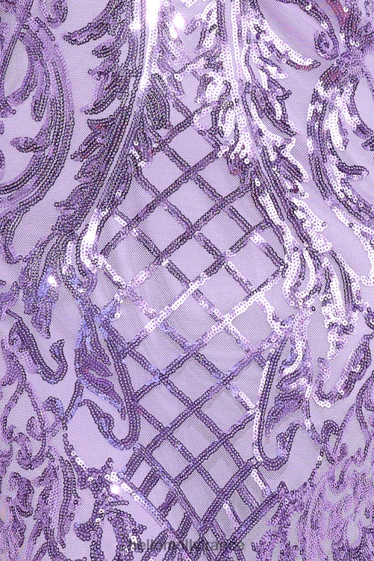 Hello Molly brillant maintenant robe longue à sequins violet vêtements 40222H6141