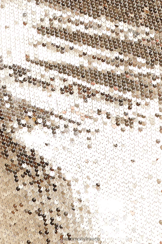 Hello Molly robe midi à sequins déesse énergie or vêtements 40222H5414