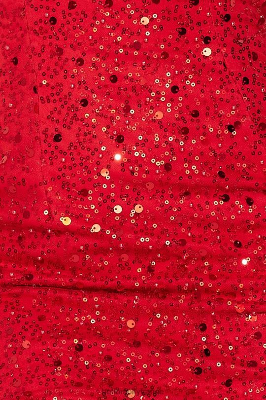 Hello Molly robe midi à sequins sweet cupidon rouge vêtements 40222H5207