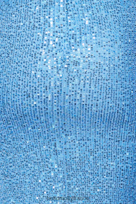 Hello Molly tellement hors de mon esprit robe longue à sequins bleu vêtements 40222H6377