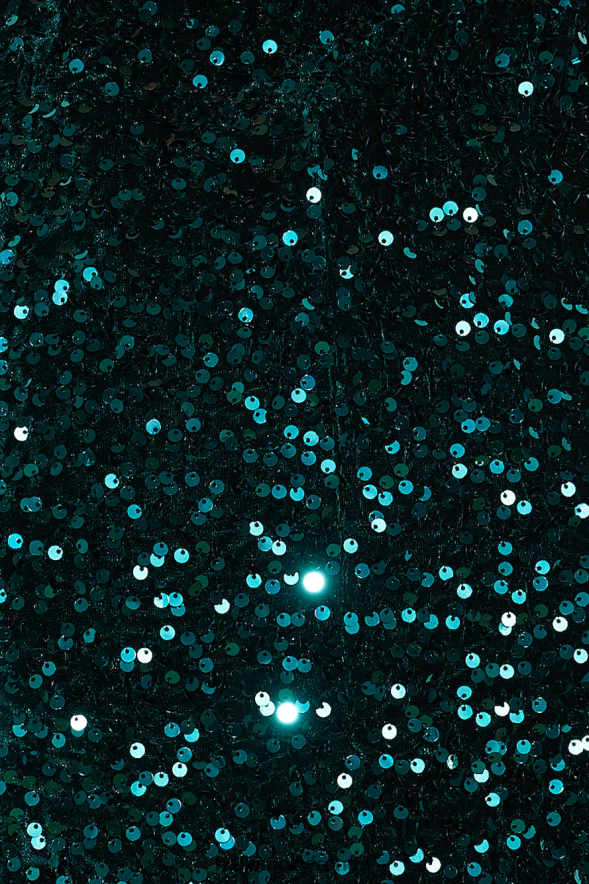 Hello Molly vêtements robe courte à sequins sparkle softie vert 40222H3034