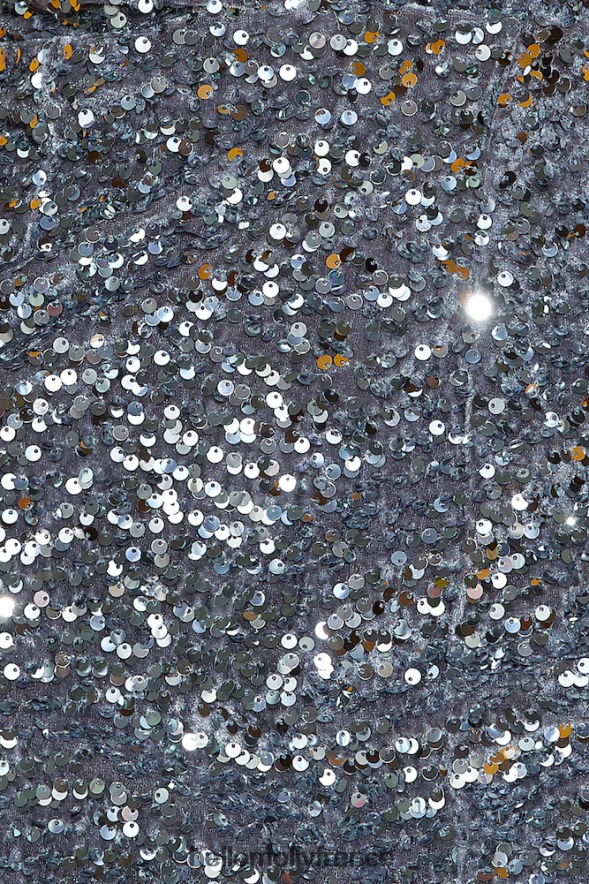 Hello Molly vêtements valser dans le noir robe paillettes argentées 40222H2133