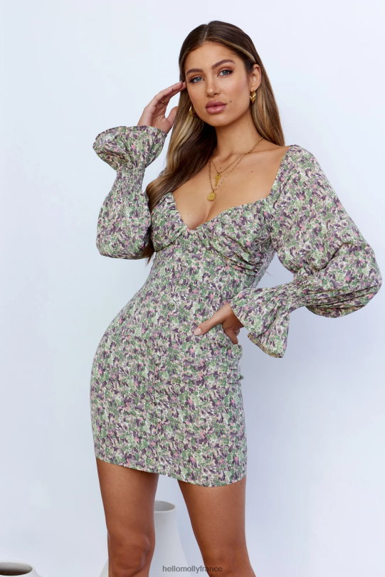 Hello Molly amour première robe verte vêtements 40222H7581
