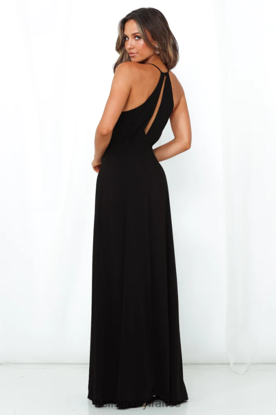 Hello Molly chère Emilia, fais-le pour moi, robe longue noire vêtements 40222H7245