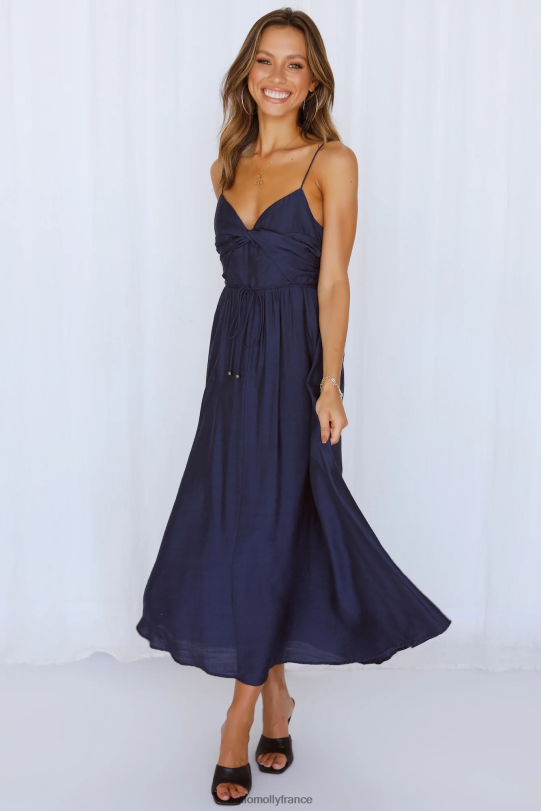 Hello Molly notre prochaine robe midi brunch marine vêtements 40222H7495