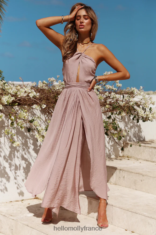 Hello Molly robe longue stop motion moka vêtements 40222H7198