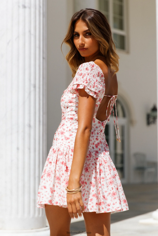 Hello Molly robe rose pour rendez-vous du matin vêtements 40222H7597