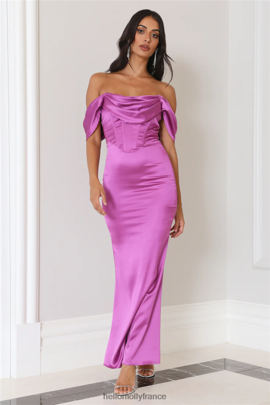 Hello Molly Kingdom Come robe longue violet vêtements 40222H6108