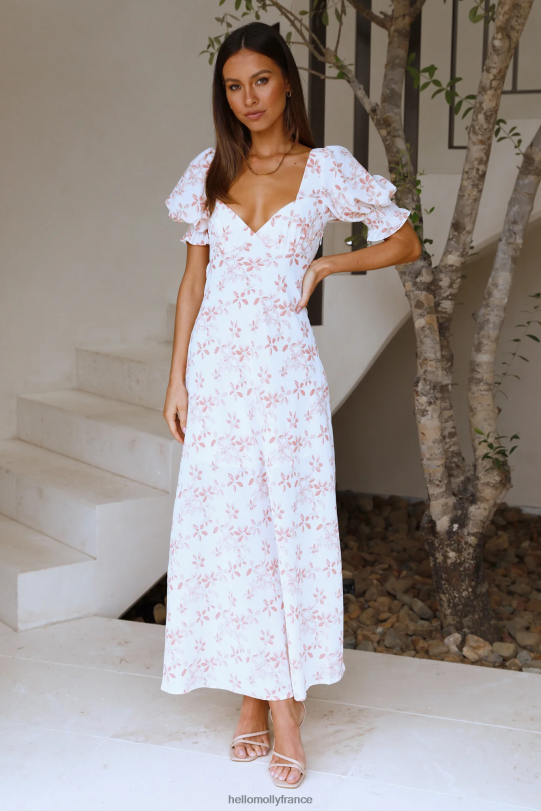 Hello Molly by the coast robe longue fleurie vêtements 40222H6536