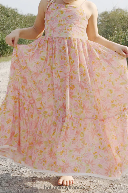 Hello Molly hello mini - robe longue à marguerites rose vêtements 40222H6793