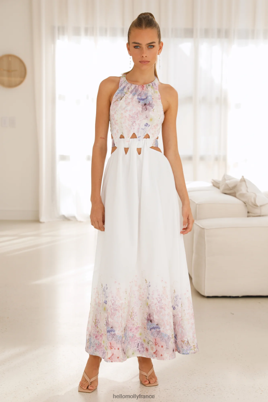 Hello Molly robe longue en pot de bonbons à fleurs vêtements 40222H6403