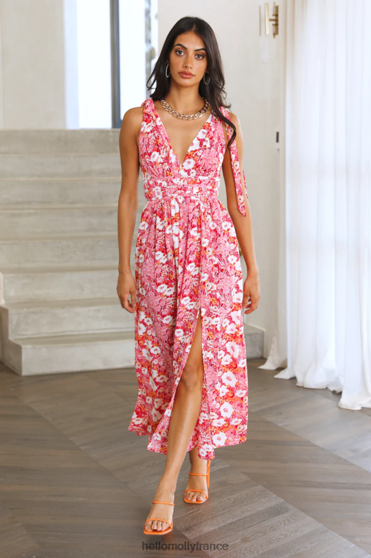 Hello Molly robe longue à fleurs pour excursions dans le jardin vêtements 40222H6439