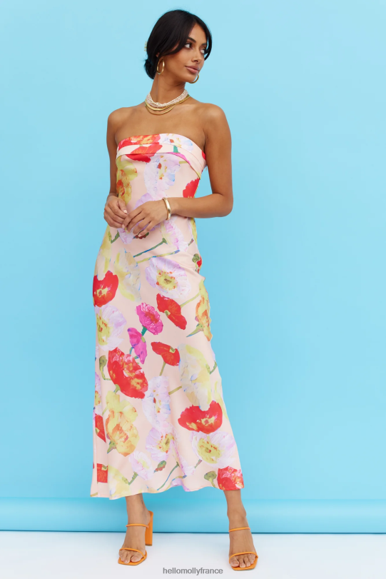 Hello Molly robe longue à fleurs vêtements 40222H6651