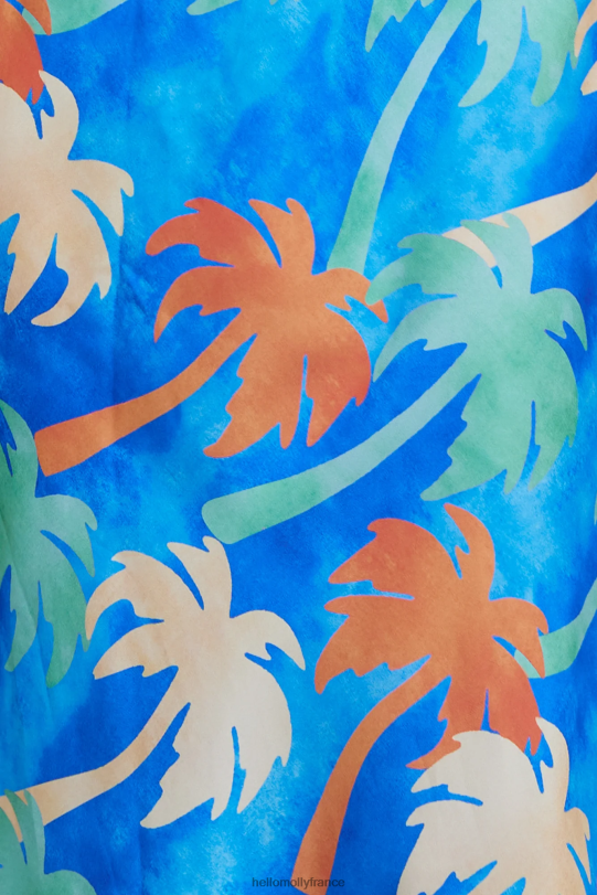 Hello Molly robe longue jouant sur le terrain bleu vêtements 40222H6602