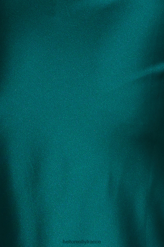 Hello Molly robe longue le lac des cygnes vert forêt vêtements 40222H6278