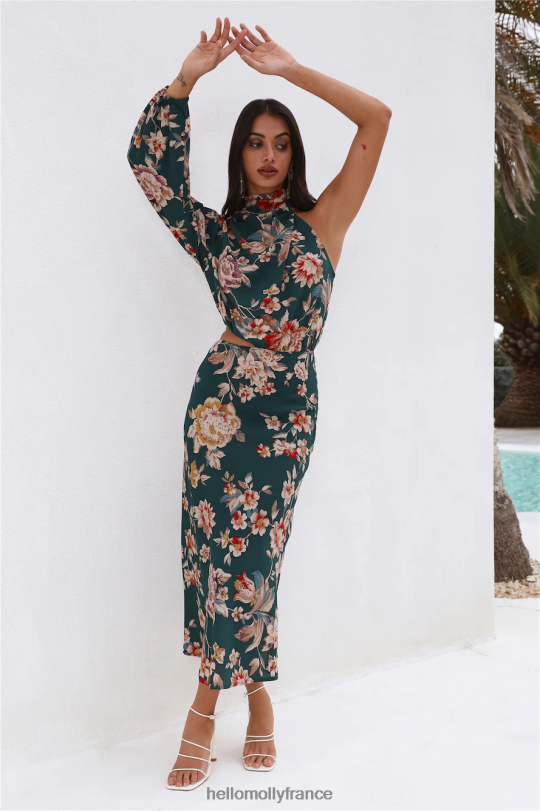 Hello Molly j'adore tes besoins - robe midi bleu sarcelle vêtements 40222H5331