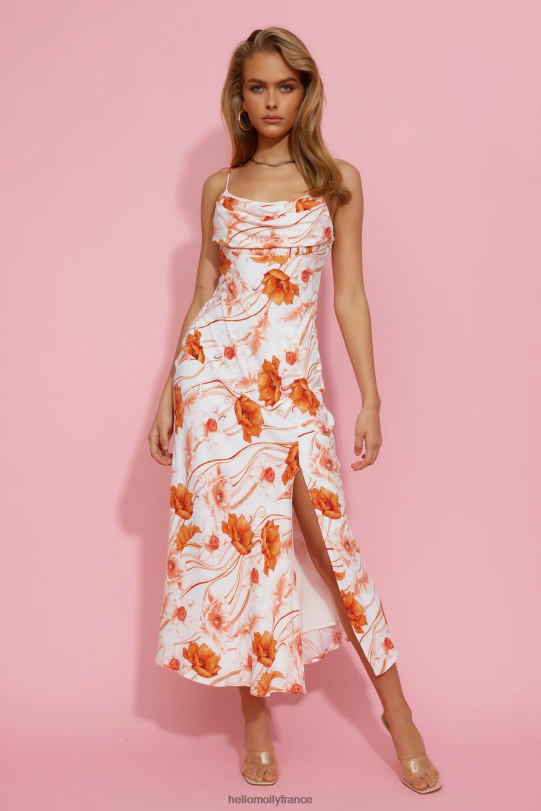Hello Molly lucy aime la robe midi à fleurs vêtements 40222H5131