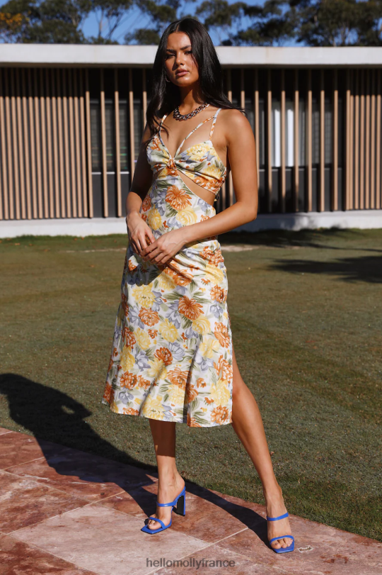 Hello Molly soulful lives - robe midi à fleurs vêtements 40222H5272