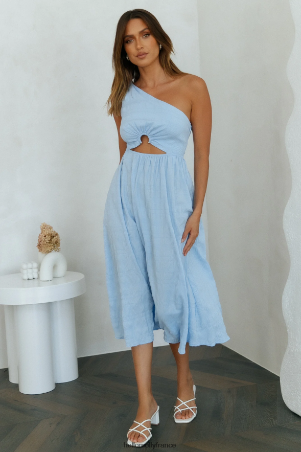 Hello Molly vêtements conduire loin robe midi bleu 40222H4658
